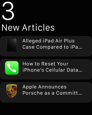 Get Apple News on Your Apple Watch With the iClarified App!