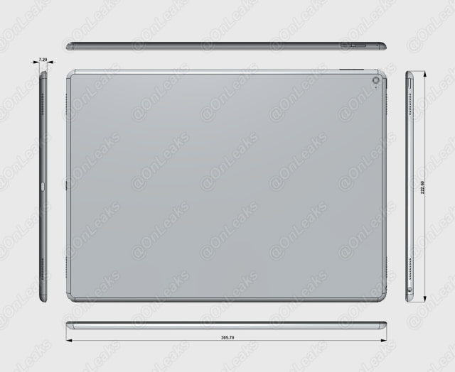 Leaked Schematic Reveals iPad Pro Dimensions? [Images]
