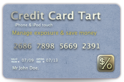 Credit Card Tart 1.0 Released