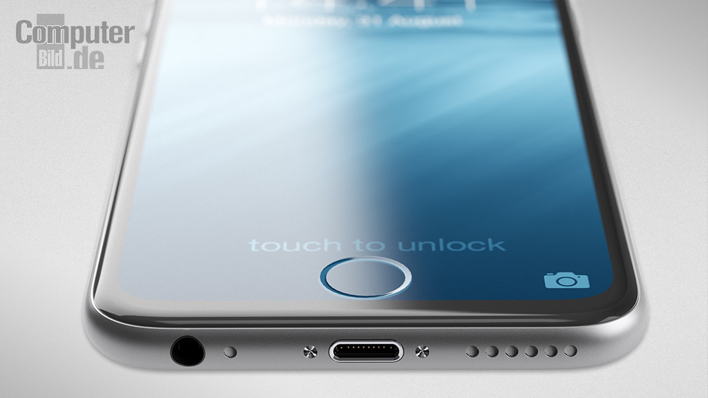 iPhone 7 Concept Features a Home Button That is Integrated Into the Screen [Images]