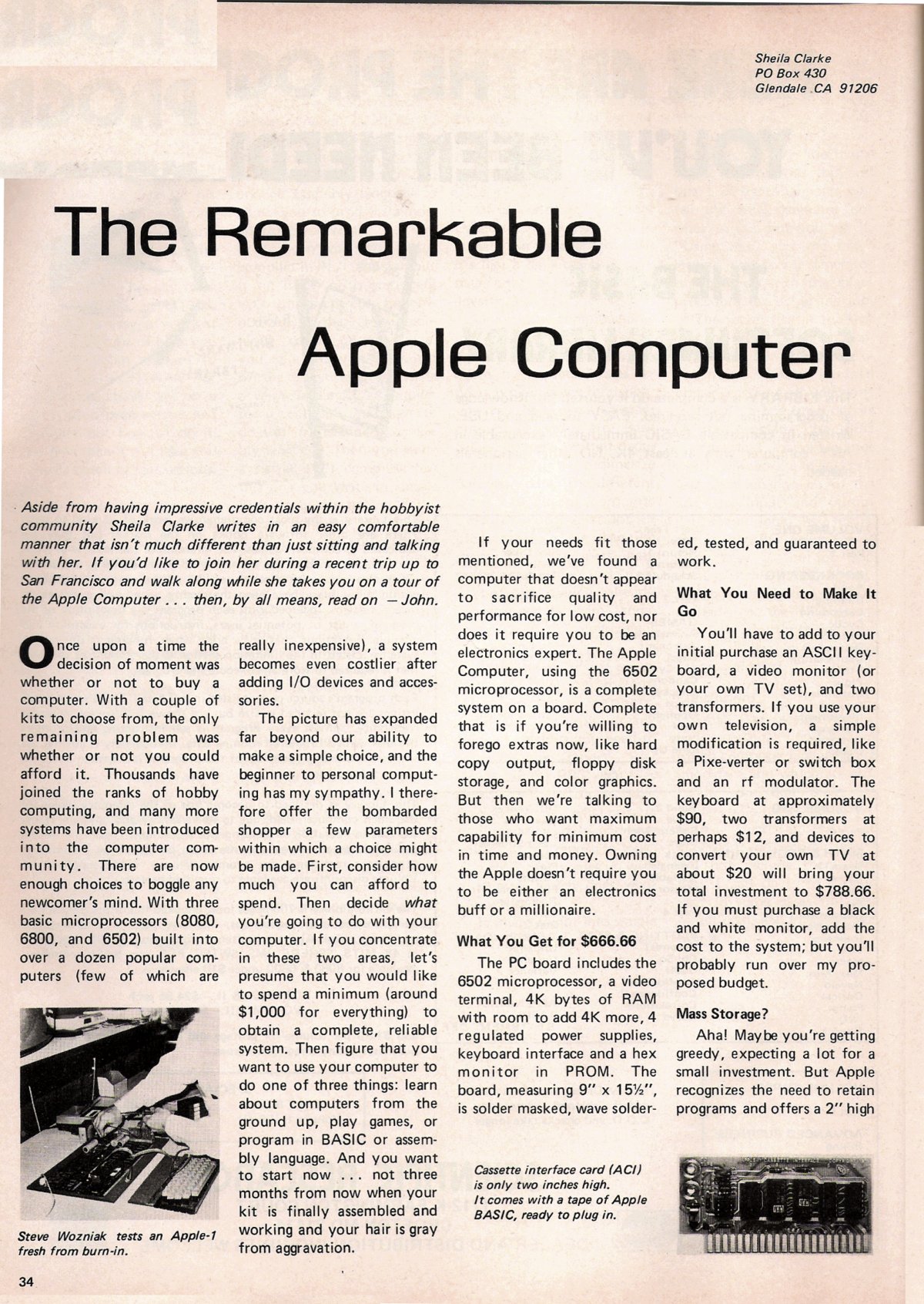 This is the First News Article Ever Written About Apple [Images]