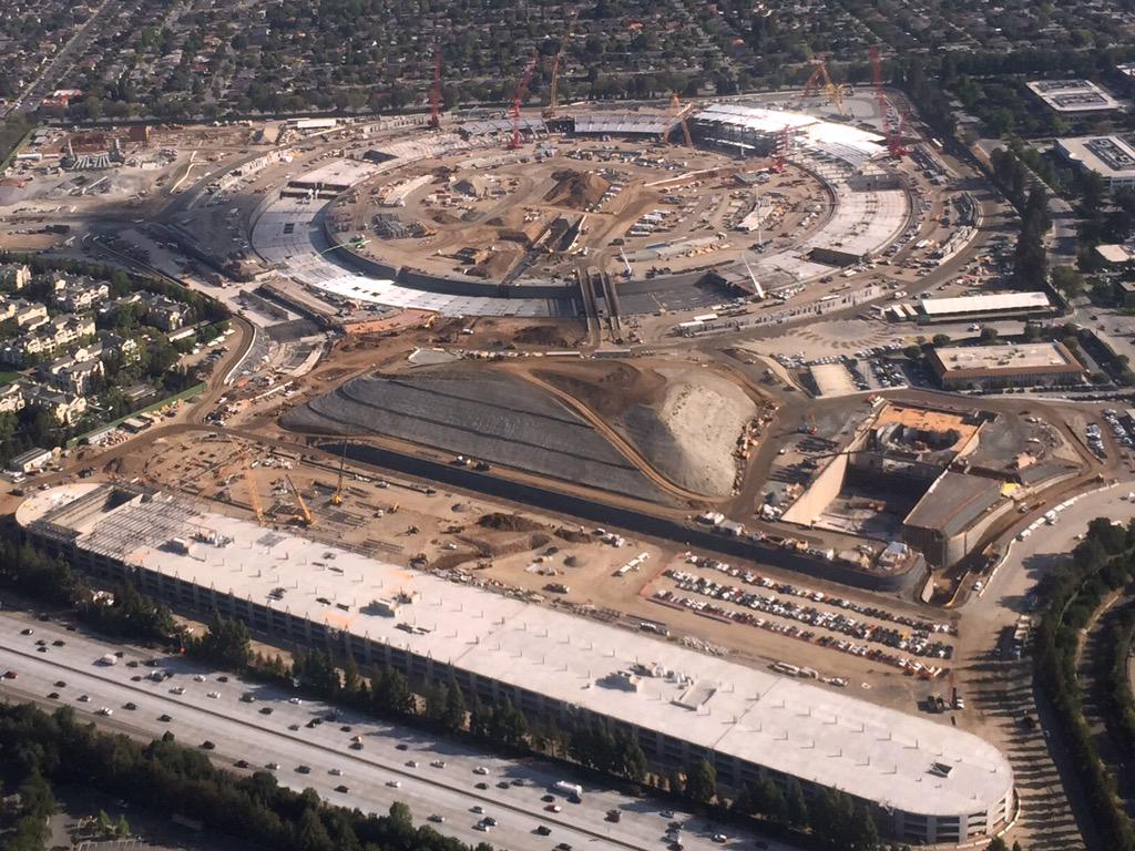 New Apple Campus 2 Aerial Shots Show Restaurant, Amphitheatre, More [Photos]