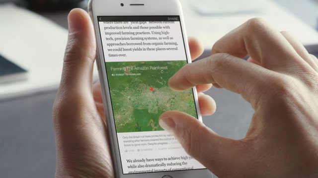 Facebook Introduces Instant Articles