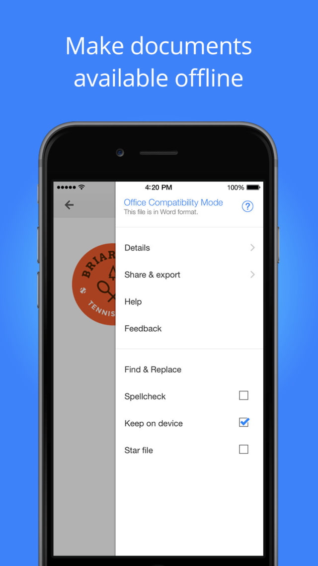 Google Docs App Now Lets You Add Images From Your iPhone