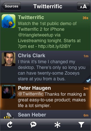 Twitterrific v2.1 Now Available for iPhone