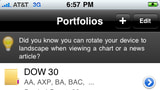 Stock Charts On Your iPhone