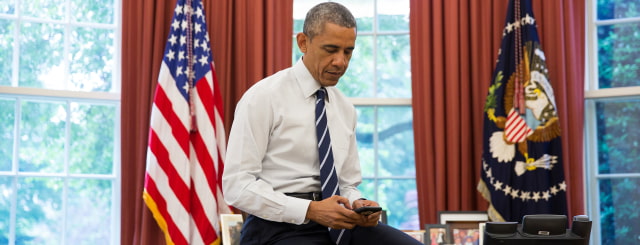 President Obama Sends His First Tweet From an iPhone