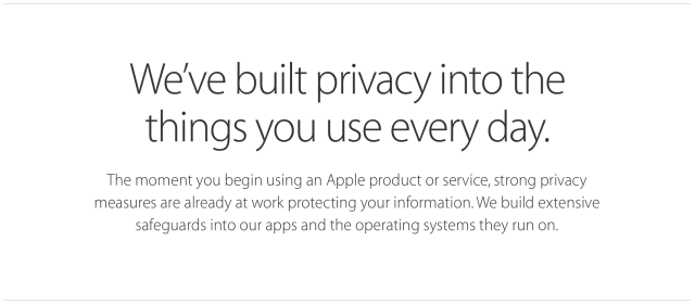 Apple Signs Letter Urging President Obama to Reject Proposals That Weaken Device Security