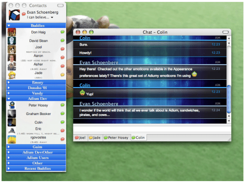 Adium 1.3.6 Updates Facebook Chat