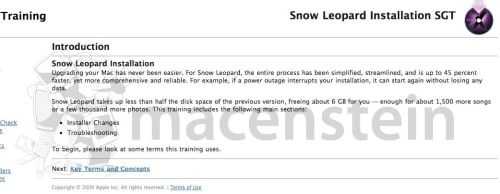 Snow Leopard Training Begins - Release Next Friday?