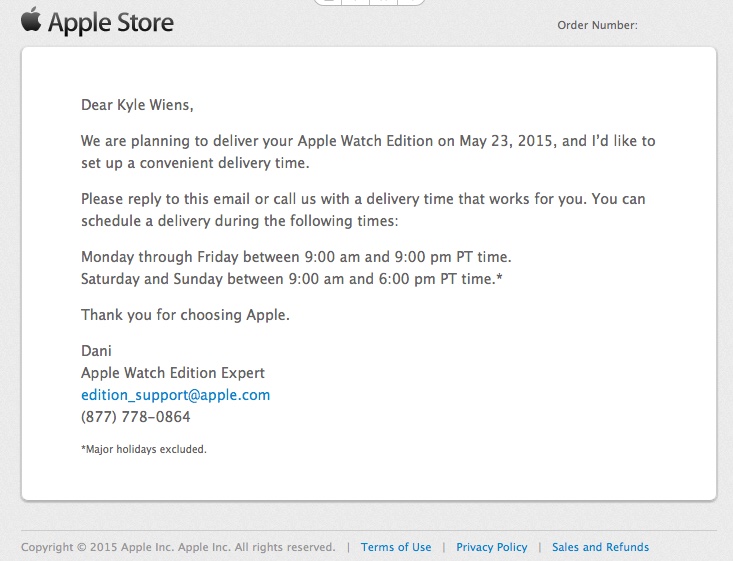 Apple Starts Shipping the Gold Apple Watch Edition