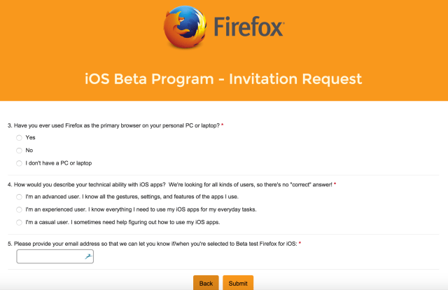 Mozilla is Recruiting Beta Testers for the iOS Version of Firefox