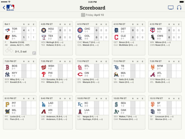 MLB.com At Bat Gets Updated With Apple CarPlay Support, Embedded Tweets, More
