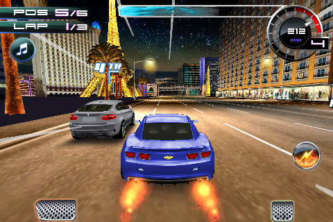 Preview Screenshots of Asphalt 5 for iPhone