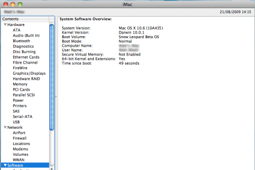 Possible New Snow Leopard Build Shows Social Integration in Address Book?