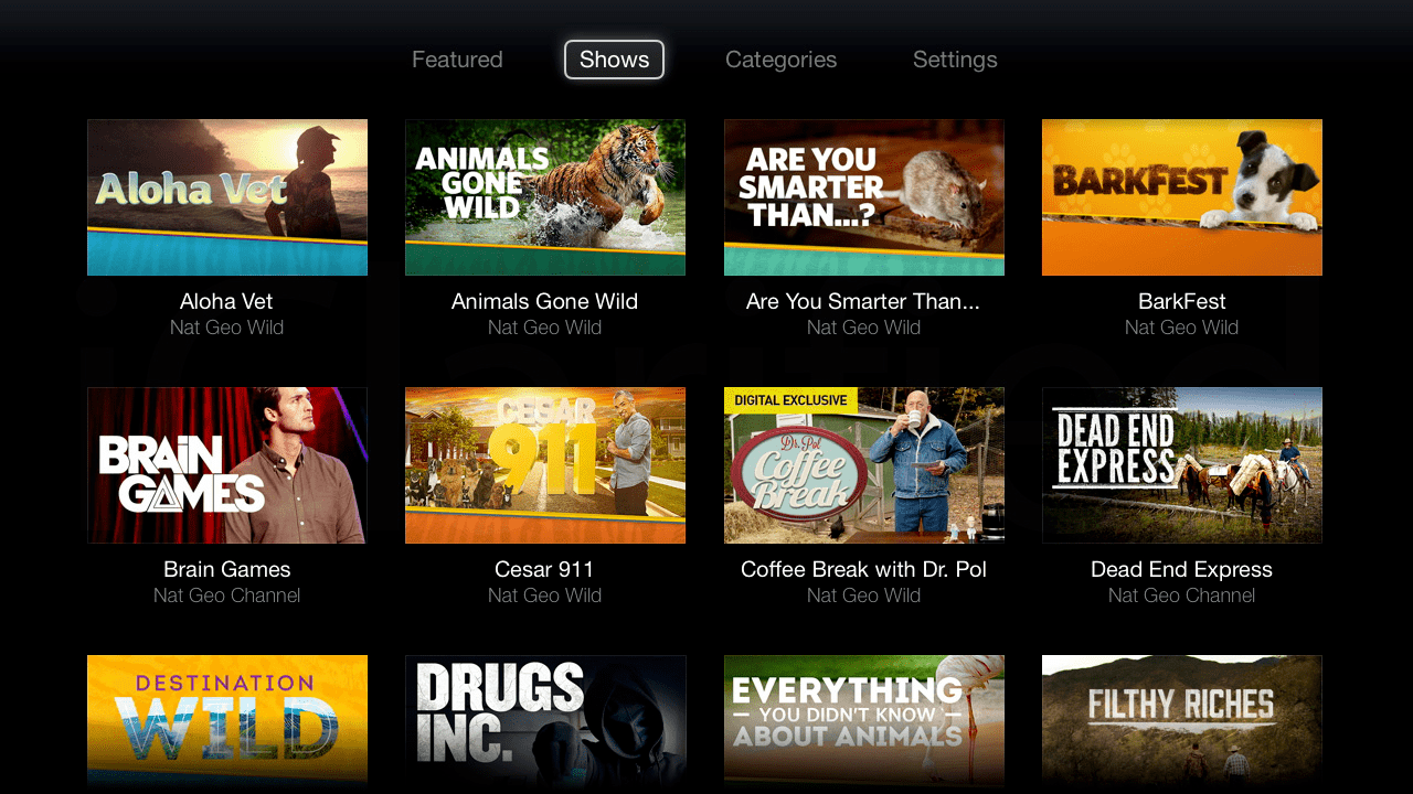 National Geographic Channel Launches on Apple TV iClarified
