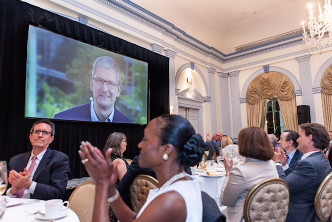 Tim Cook Discusses the Importance of Privacy and Security in Awards Dinner Speech