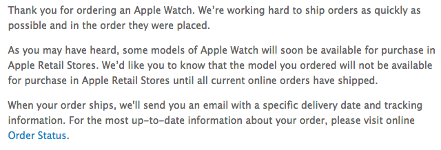 Space Black Apple Watches Won’t Be in Retail Stores Until All Current Orders are Shipped