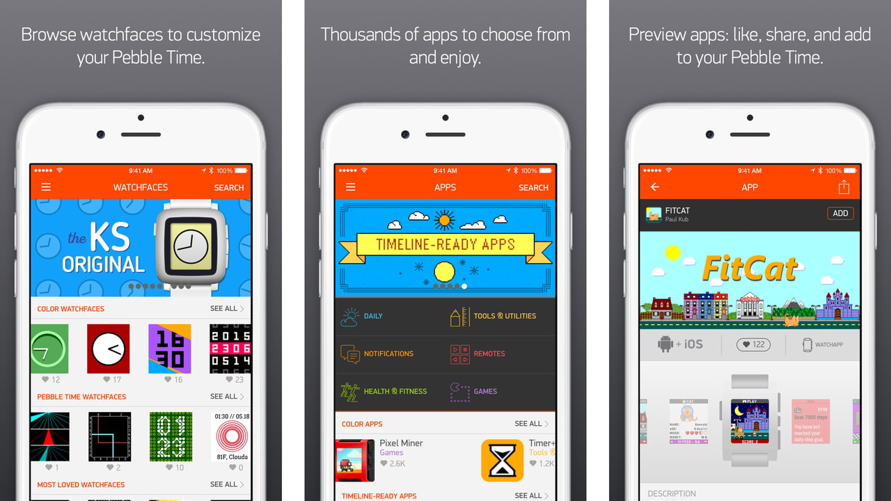Pebble Time Watch App Now Available on the App Store - iClarified