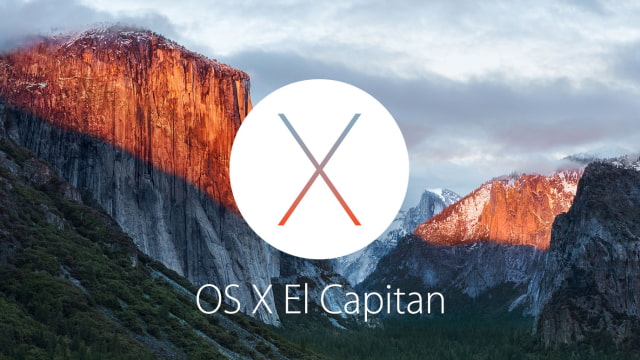 Apple Announces OS X 10.11 El Capitan