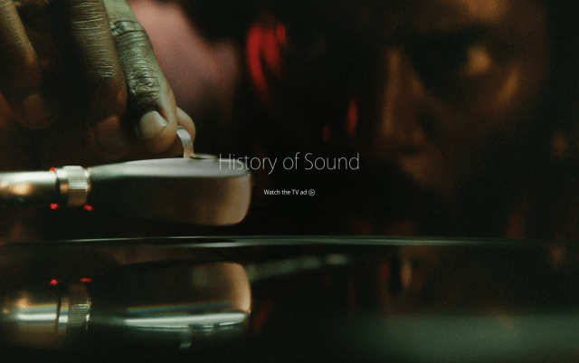 Watch the New Apple &#039;History of Sound&#039; TV Ad [Video]