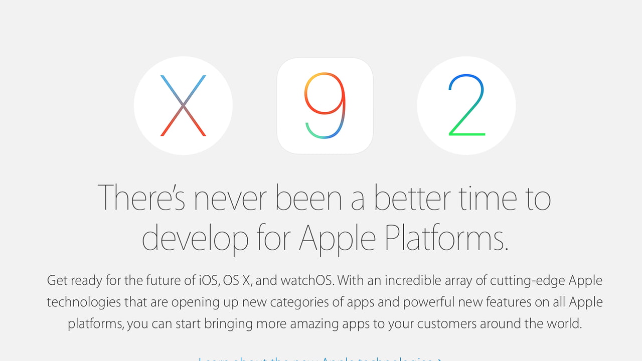 Apple Revamps Developer Program to include iOS, watchOS, and Mac OS X ...