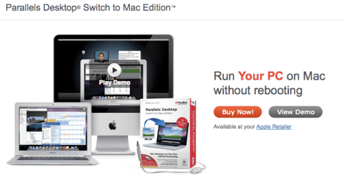 Parallels Offers Switch to Mac Edition