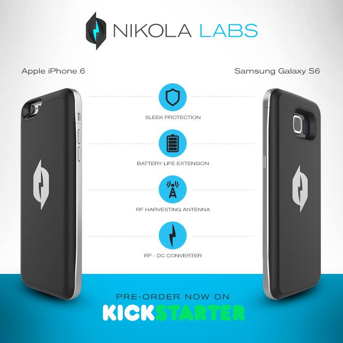 Nikola Case Powers Your iPhone With Wasted RF Energy Around You [Video]