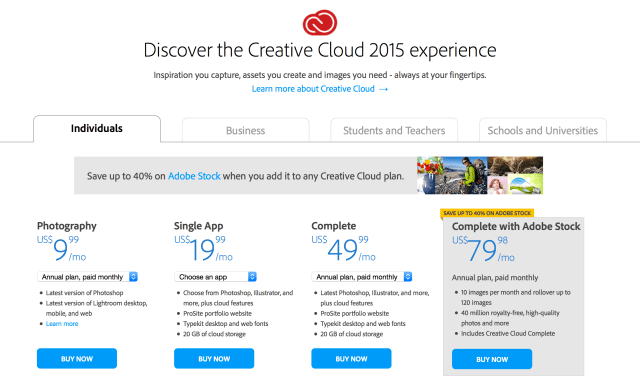 Adobe Announces Creative Cloud 2015 With Updates Across 15 CC Desktop Apps [Video]