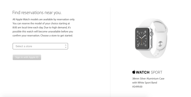 Apple Begins Rolling Out Apple Watch &#039;Reserve and Pick Up&#039; System for In Store Purchases