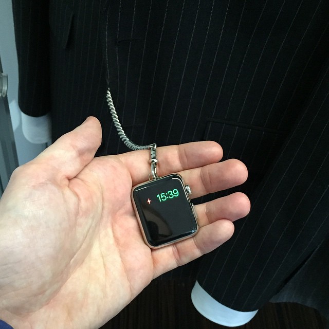 Tom Ford Turns the Apple Watch Into a Pocket Watch [Photos]