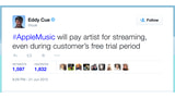 Apple Reverses Policy on Apple Music, Will Pay Artists During Free Trial Period
