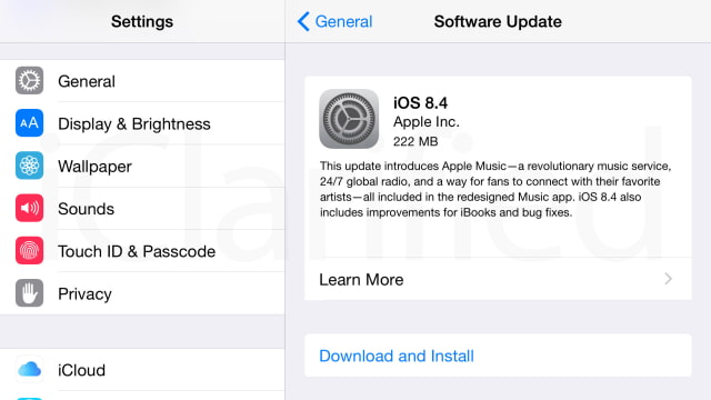 Apple Releases iOS 8.4 With Apple Music [Download]