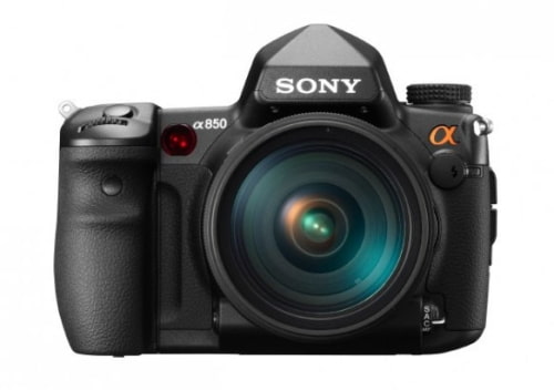 Sony Announces New Alpha 850, 550, 500 DSLRs