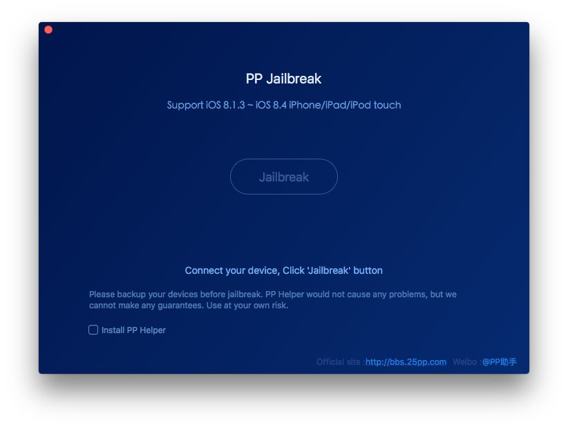 PP Releases iOS 8.4 Jailbreak Utility for Mac