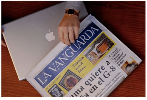 Notebook Case Disguises Your MacBook as a Newspaper