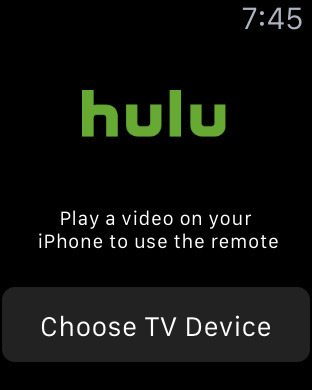 You Can Now Use the Apple Watch to Remotely Control Hulu Playback