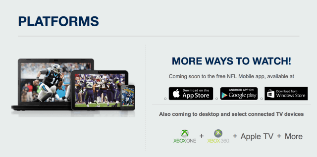 NFL Game Pass to Offer All Regular Season Games On-Demand to the Apple TV