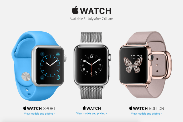Apple Watch to Launch in New Zealand, Russia, and Turkey on July 31st