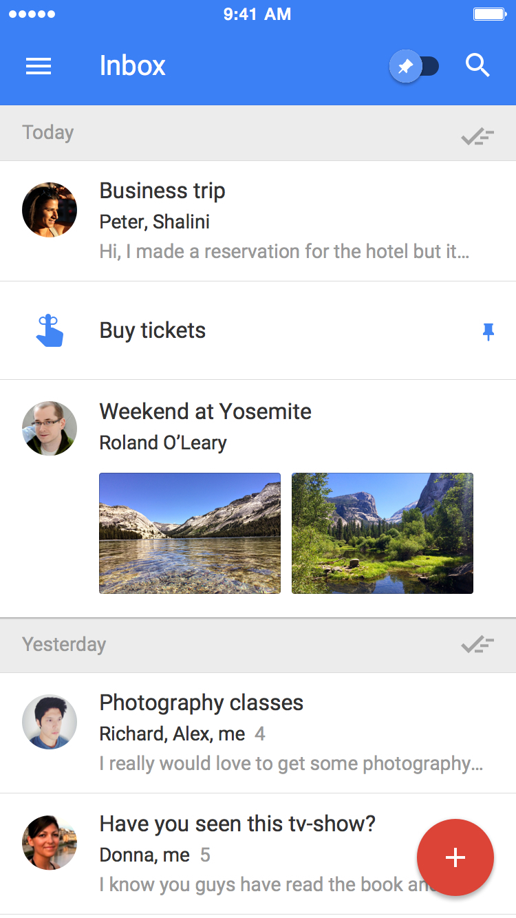 Inbox by Gmail Gets Improved Snooze Feature