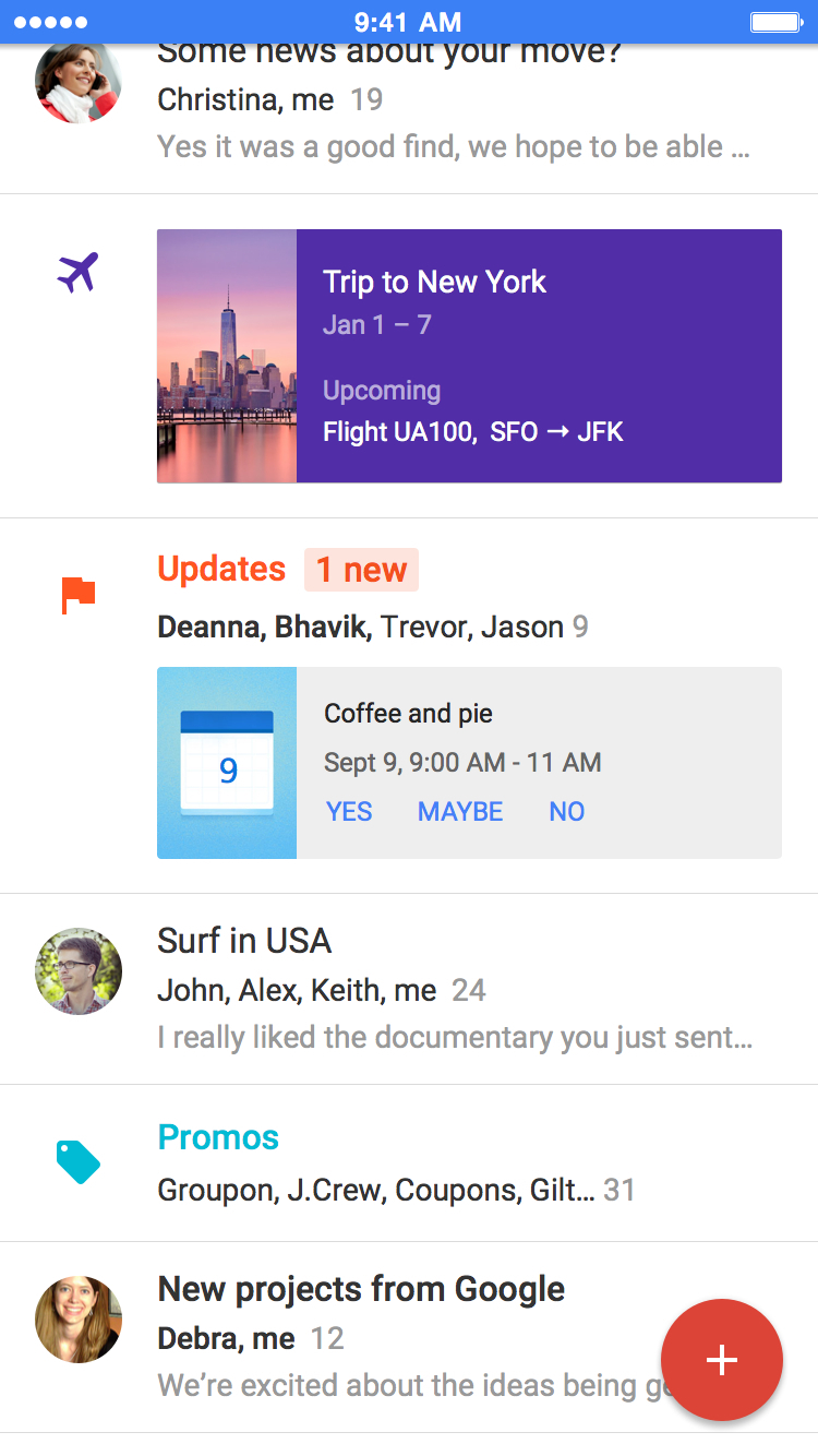 Inbox by Gmail Gets Improved Snooze Feature