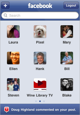 Upcoming Features in Facebook 3.1 iPhone App