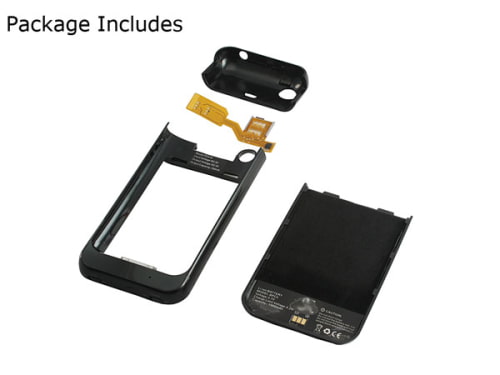 iPhone Battery Pack With Dual SIM Adapter