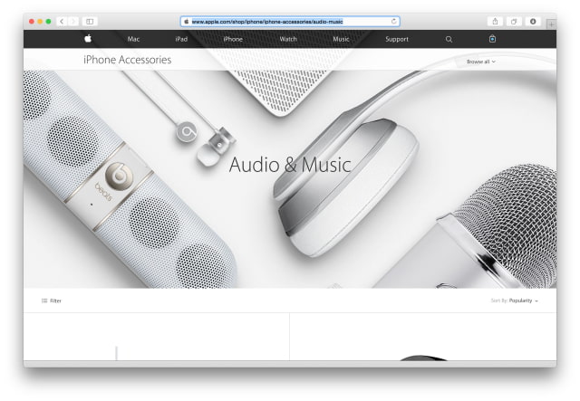 Apple Revamps Its Website, Merges Online Store Into Product Pages