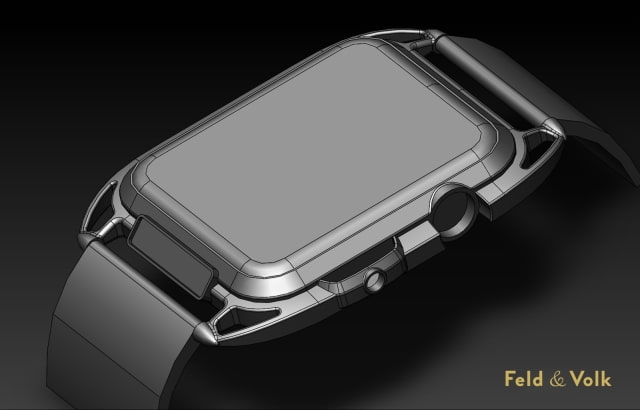 Feld &amp; Volk Carbon-Fiber Apple Watch Concept [Images]