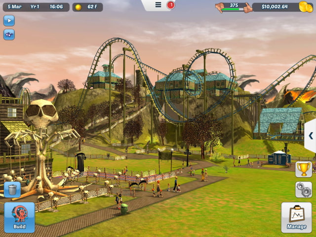 RollerCoaster Tycoon Classic - iPhone gameplay 