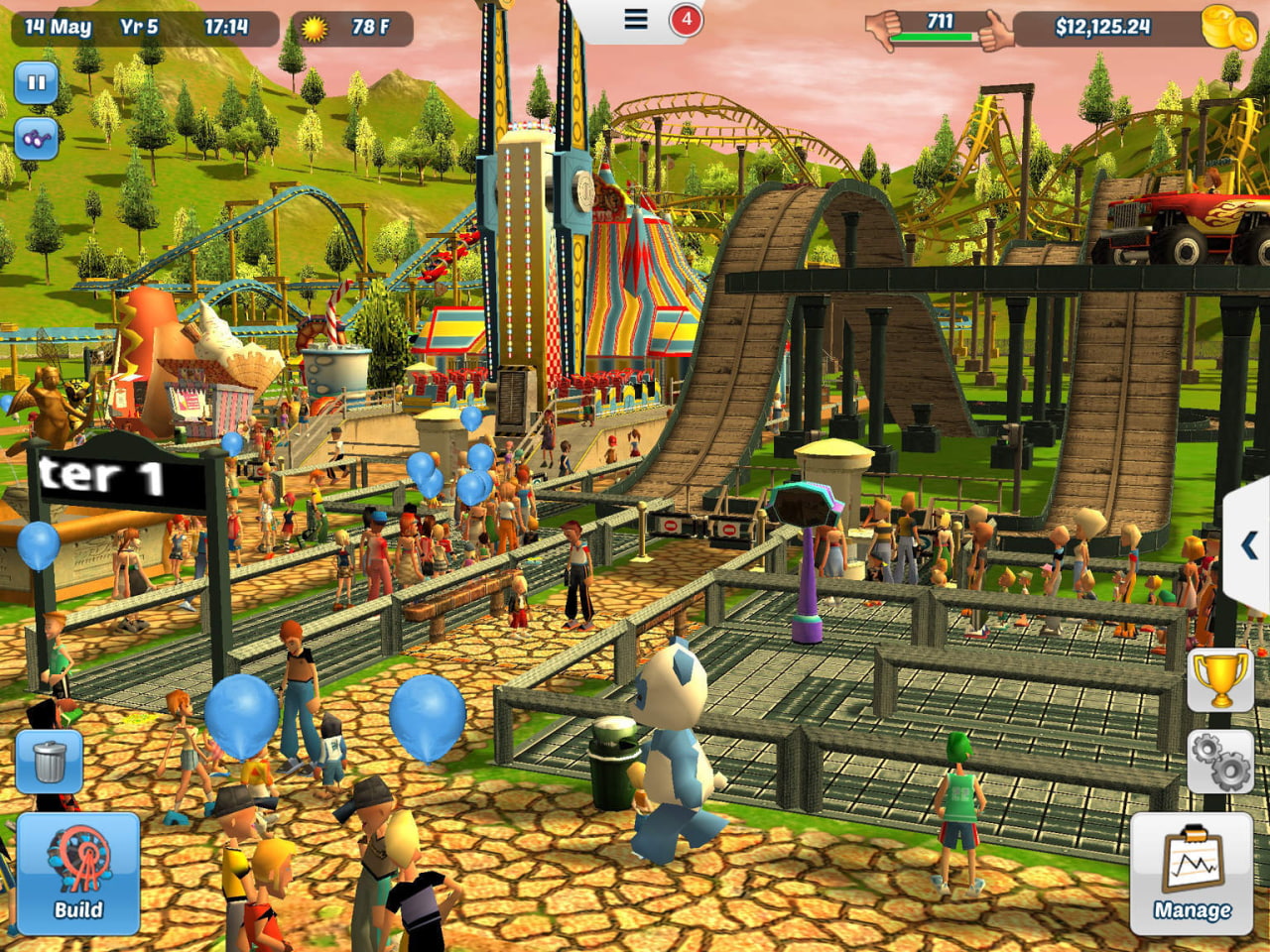 RollerCoaster Tycoon 3 launches on iPhone, iPod touch and iPad, no In-App  Purchases whatsoever