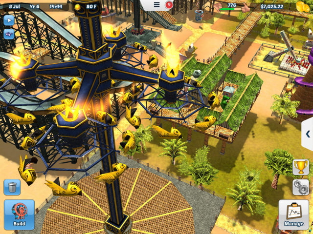 RollerCoaster Tycoon 3 Launches for iPhone, iPad, iPod touch