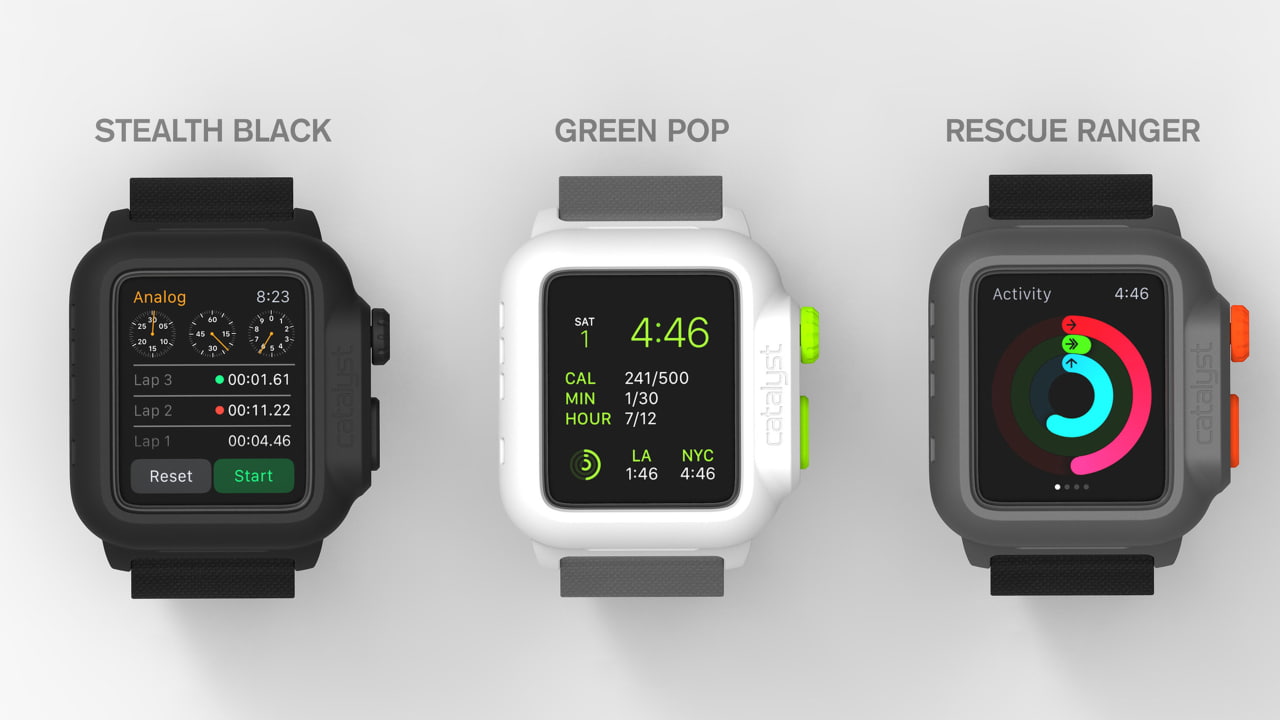 Catalyst Unveils World's First Waterproof Case for Apple Watch iClarified