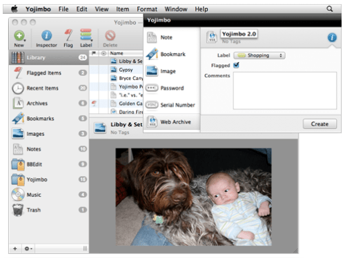 Bare Bones Software Releases Yojimbo 2.0